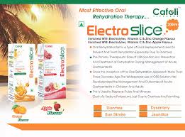 Electroslice WHO Recommended ORS Sachets by Cafoli Lifecare