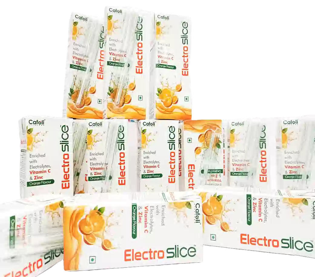 ORS - Orange Flavour Tetra Pack at Best Price from Pharma Manufacturers in Gujarat for Oral Rehydration and Electrolyte Balance.